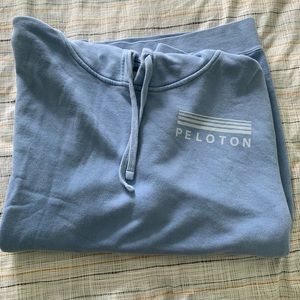 Peloton Hoodie - Light Blue - Men’s Large